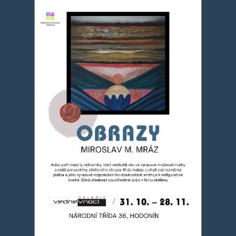 Autor patří mezi ty výtvarníky, kteří neztratili víru ve výrazové možnosti malby a další perspektivy závěsného obrazu. Mráz maluje s chutí svá rozměrná plátna a jeho výrazové rozpoložení ho dlouhodobě směřuje k nefigurativní tvorbě. Dává přednost soustředěné práci v tichu ateliéru. 